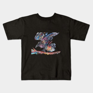 Crow Landing Kids T-Shirt